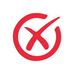 red cross mark