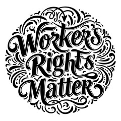 Ornate, impactful design.  Circular layout. Ideal for social media campaigns, posters or activism.