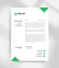 Professional Business Letterhead Template  Clean & Modern Design