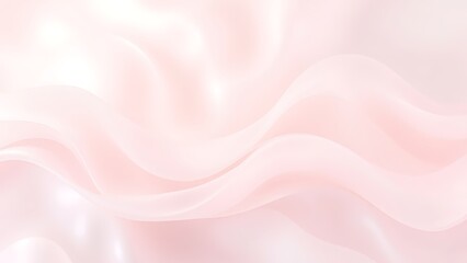 優美に波打つ淡いシルク生地300