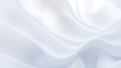 Obraz premium 優美に波打つ淡いシルク生地372
