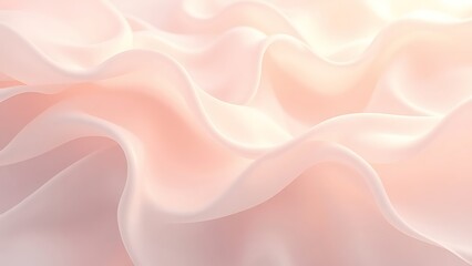 優美に波打つ淡いシルク生地498