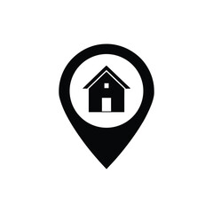 home icon on a white background