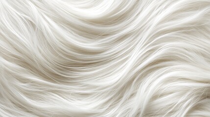Fototapeta premium Abstract White Wave Texture Background. Smooth Flowing Lines and Soft Cream Color Palette. Minimalist Elegant Design