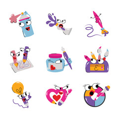 Set Of Art Sticker 3