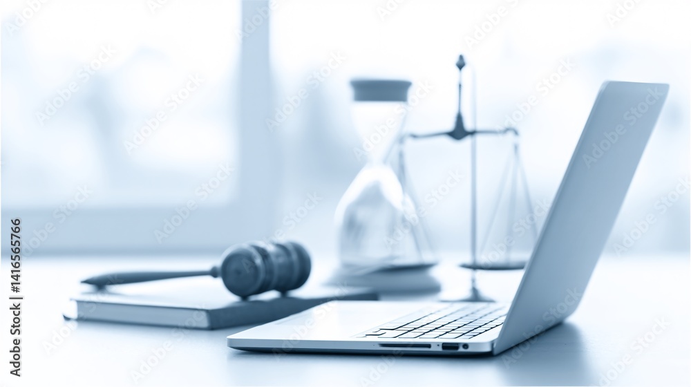 Wall mural ai-powered legal services with automated contract analysis and case prediction