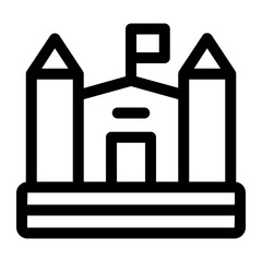 bounce castle icon