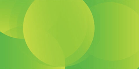 Minimal geometric background. Green dynamic shapes composition. vector eps10