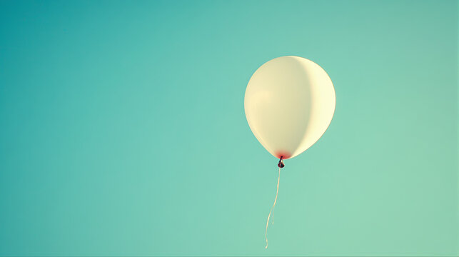 Air balloon in the blue sky. let go balloon stock, weather balloon. Air plain balloon release. Lets party balloon balloons. White balloon celebrate cloud color fly
