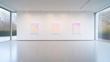 Modern Abstract Art Exhibition