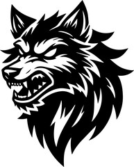 wolf head mascot