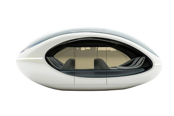 High-Speed Bullet Train 3D Render – Isolated on Transparent Background for Transport and Infrastructure Design