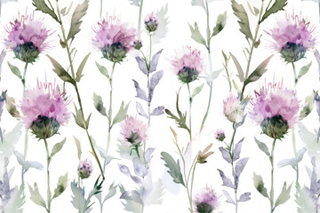 watercolor flowers background