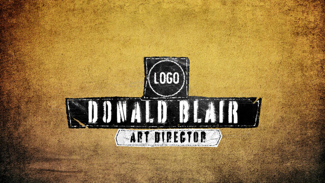 Black And White Lower Third 03