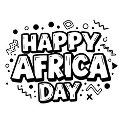 Fototapeta premium Bold, stylized lettering proclaiming 