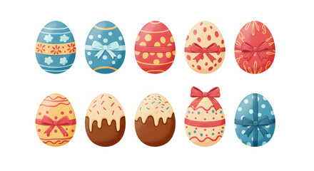 Fototapeta premium Easter Eggs Collection
