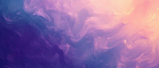 Fototapeta premium Abstract background of colorful swirling textures in shades of purple, pink and blue, ideal for artistic design, wallpaper, and creative branding projects.