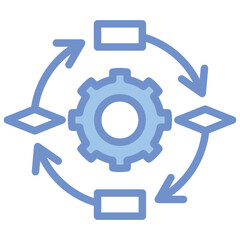 Process Diagram Icon