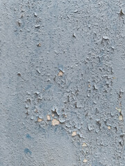texture background of old iron surface with peeling paint