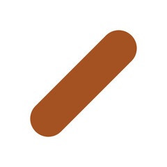 minimalist brown shape elements