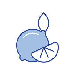 Lime Icon vector stock illustration