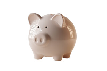 Rosa Sparschwein aus Keramik PNG mit transparentem Hintergrund

