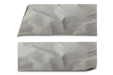 Naklejka premium Blank Paper Sticker Tag Lable Texture Set For Mockup Template