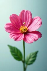 Exquisite flower, center adorned with a sharp pin, image, nature, background