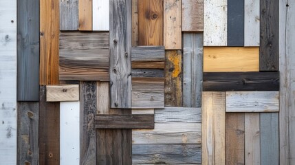 Rustic Weathered Wooden Wall Texture Background