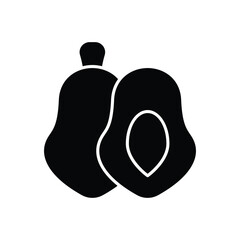 Papaya Icon vector stock illustration