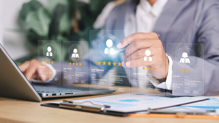 HR Human resources Recruitment Team Staff management. Relationship Management, Human Resources HR management recruitment employment headhunting concept.