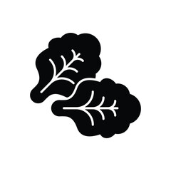 Kale Icon vector stock illustration