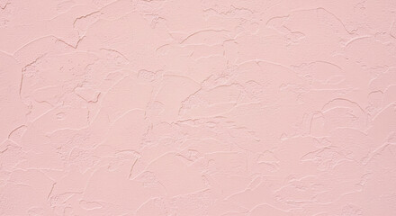 Fototapeta premium Textured Pink Wall Background: Pastel Pink Plaster, Architectural Design, Home Decor, Abstract Surface Texture