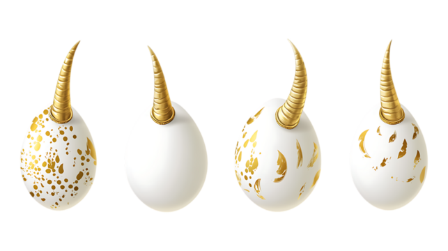 golden egg with drop