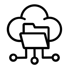 cloud data icon