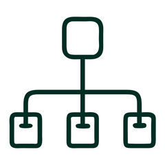 Obraz premium bag icon vector