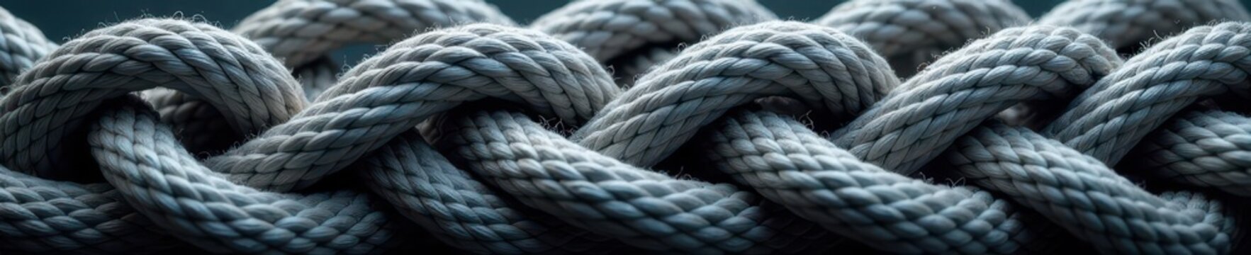 Intertwined grey threads, rough surface, dense loops , textile, grey thread, cord