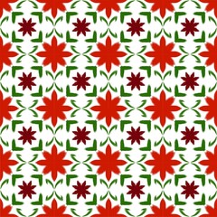 seamless pattern with flowers