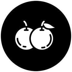 Vector Design Orange Icon Style