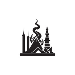 vector illustration of a mosque