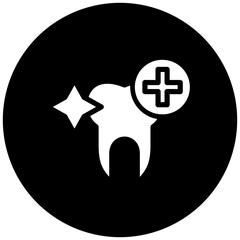 Tooth Hygiene Icon Style