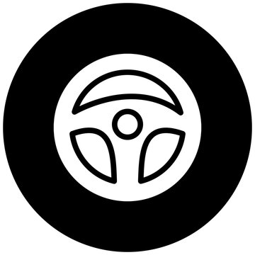 recommend clip art: Steering Wheel Icon Style
