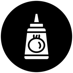Obraz premium Tomato Sauce Icon Style