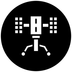 Hubble Telescope Icon Style