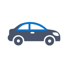 Naklejka premium Car Door Icon Representing Vehicle Body Parts and Access