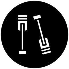 Paddles Icon Style