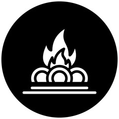 Firewood Icon Style