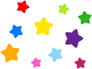 星のシームレスパターン　A-1