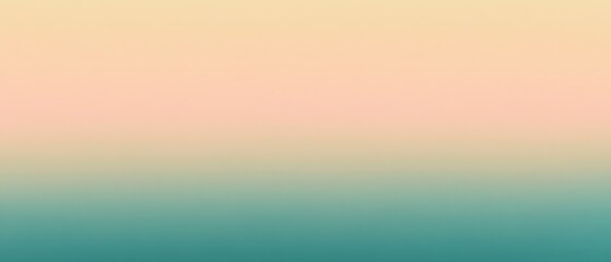 Obraz premium Gradient background design with soft pastel colors for website, branding, and social media graphics, featuring smooth transitions from peach to teal.