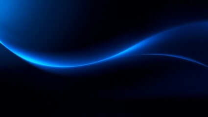 A light blue abstract design with flowing wave motion creates a digital wallpaper backdrop